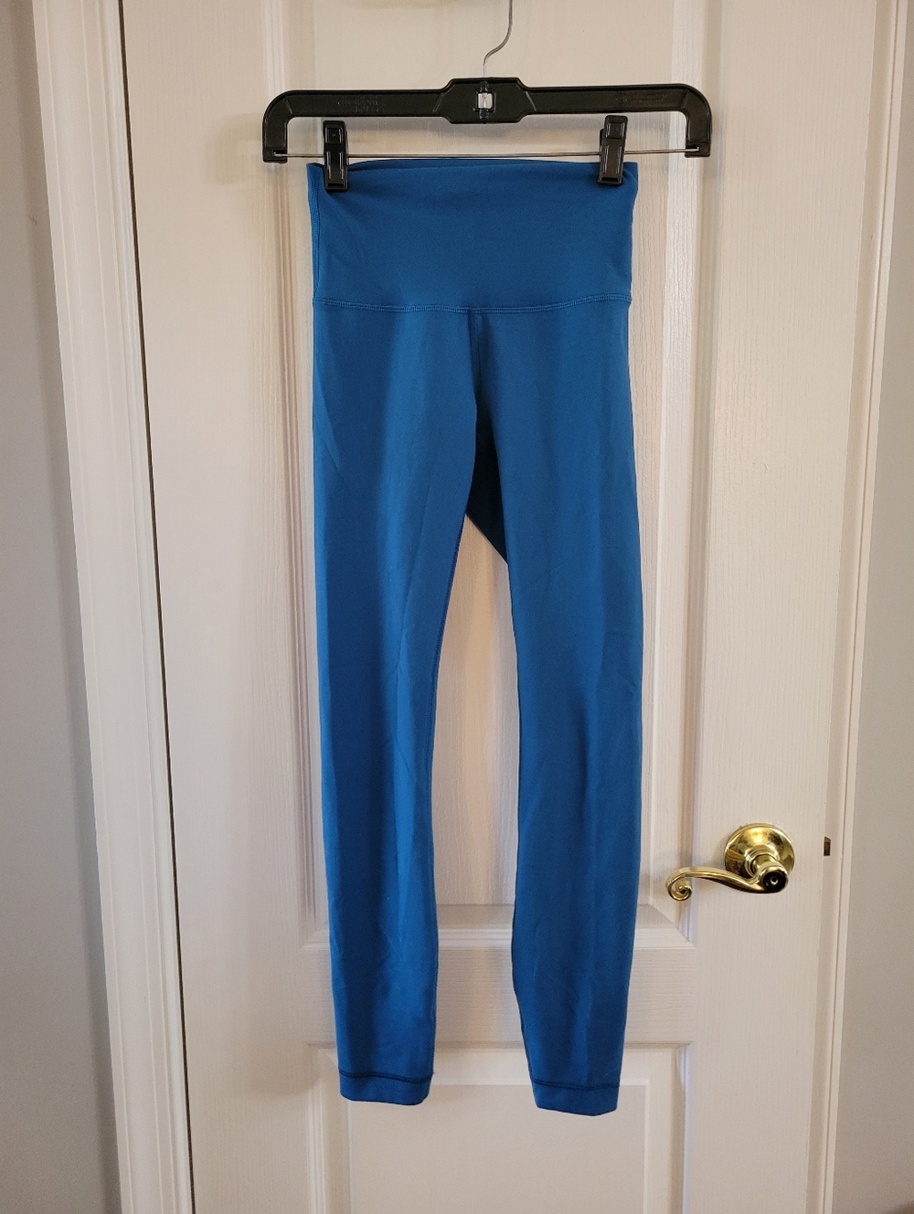 Lululemon Wunder Train High Rise Tight 25" Leggings Blue Size 2